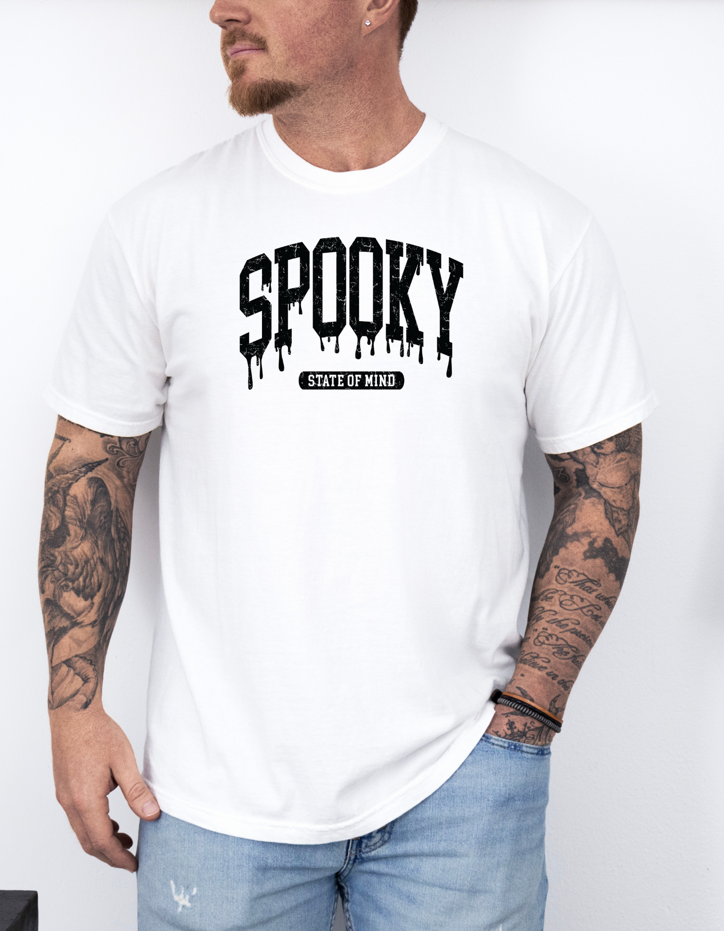 Spooky Destressed Tee