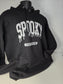 Spooky State of Mind Hoodie – Puff Vinyl Raised Lettering – Unisex Heavyweight Fleece