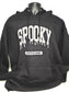 Spooky State of Mind Hoodie – Puff Vinyl Raised Lettering – Unisex Heavyweight Fleece