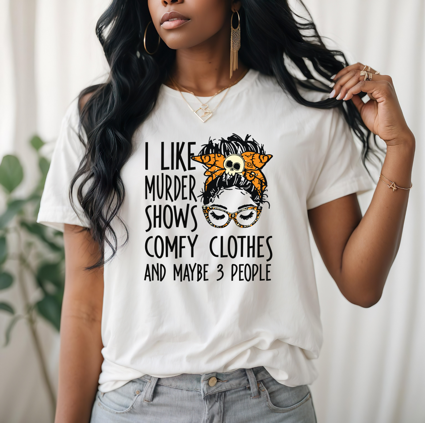 True Crime Lover's Tee - I Like Murder Shows Comfy Clothes