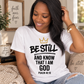 Be Still And Know I am GOD