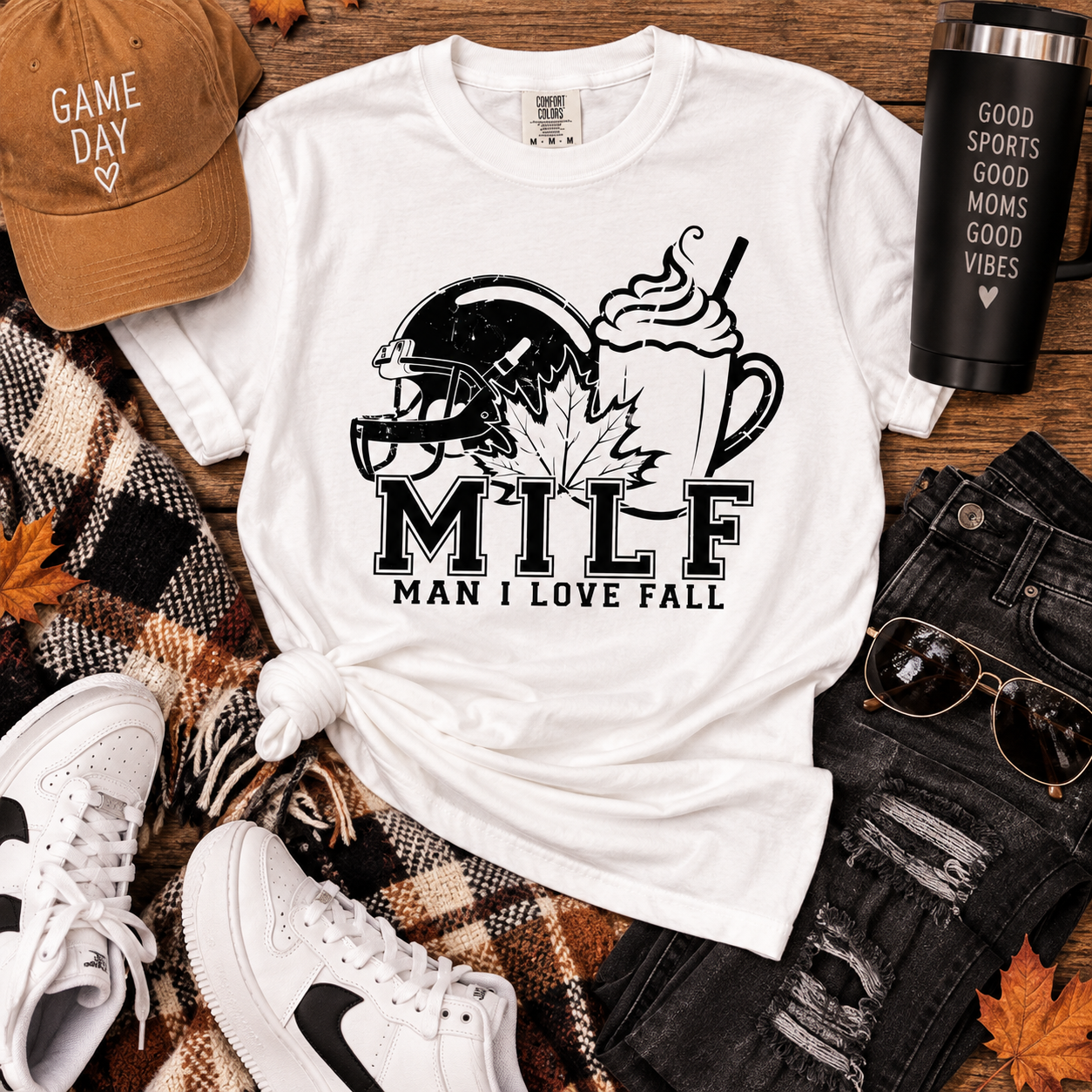 MILF – Man I Love Fall Graphic Tee