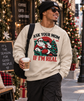 Ask Your Mom If I’m Real Christmas Sweatshirt | Funny Santa Crewneck