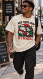 Ask Your Mom If I’m Real Christmas Tee | Funny Vintage Santa Shirt